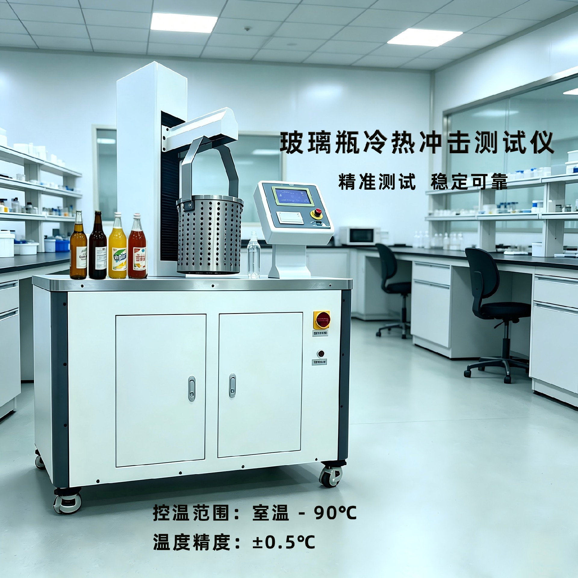 玻璃瓶冷热冲击测试仪源头厂家｜国标合规，一站式质检设备定制供应